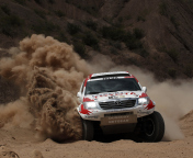 Screenshot №1 pro téma Toyota - Rally In Dakar 176x144