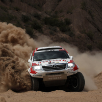 Fondo de pantalla Toyota - Rally In Dakar 208x208