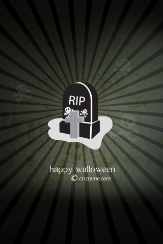 Fondo de pantalla Halloween Tomb 320x480
