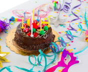 Fondo de pantalla Birthday Cake With Candles 176x144