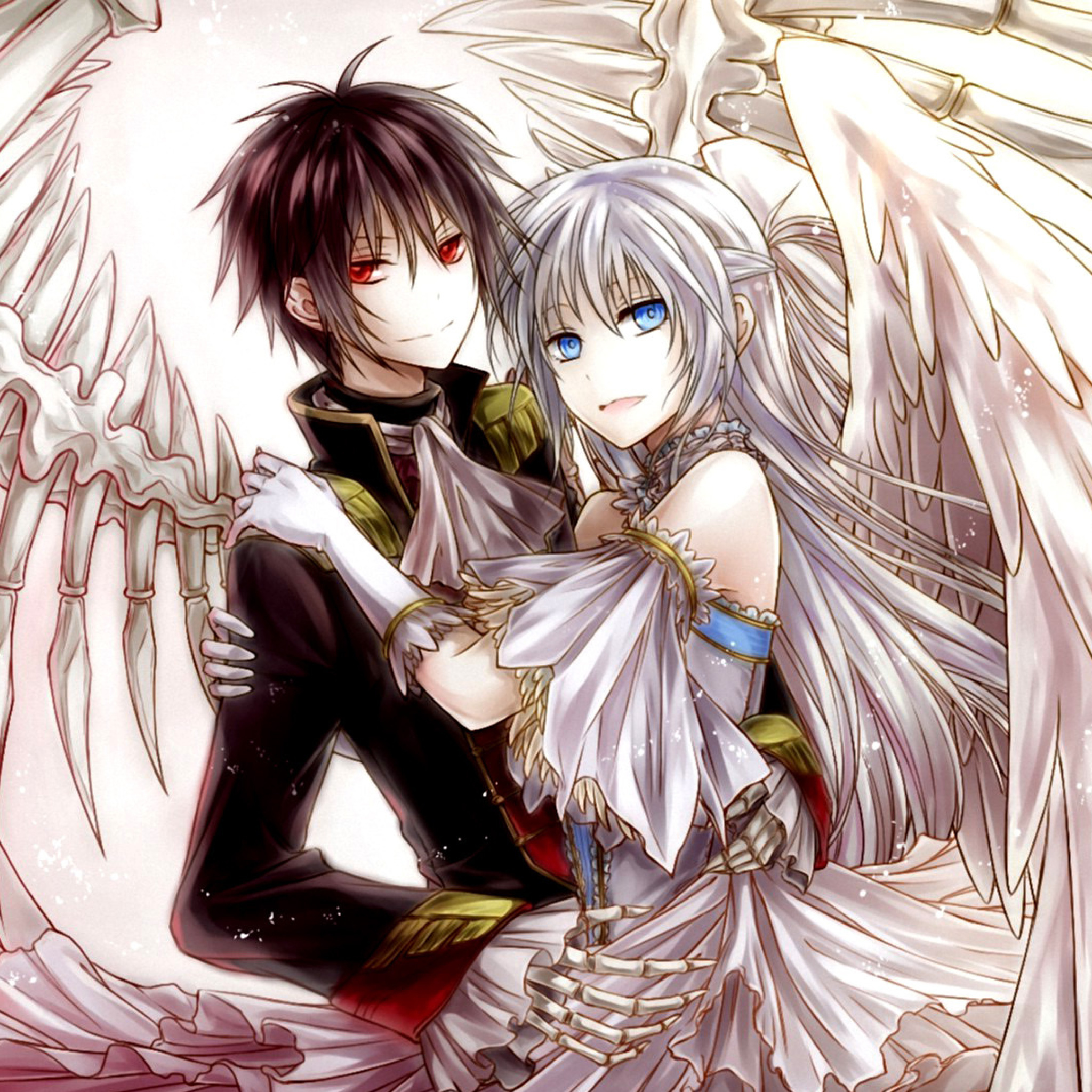 Anime Angel And Demon Love screenshot #1 2048x2048