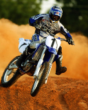 Das Dirt Bikes Motocross Wallpaper 128x160