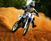 Das Dirt Bikes Motocross Wallpaper 176x144