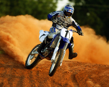 Das Dirt Bikes Motocross Wallpaper 220x176