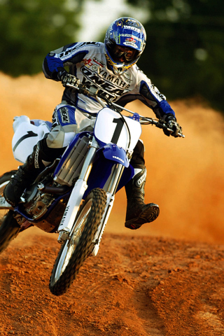 Screenshot №1 pro téma Dirt Bikes Motocross 320x480