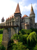 Corvin Castle in Romania, Transylvania wallpaper 132x176