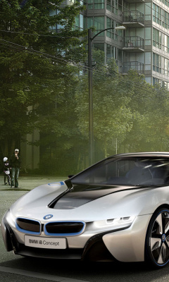 Fondo de pantalla BMW i8 240x400