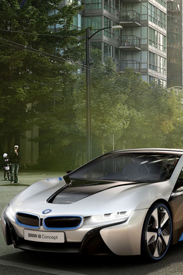 Sfondi BMW i8 640x960