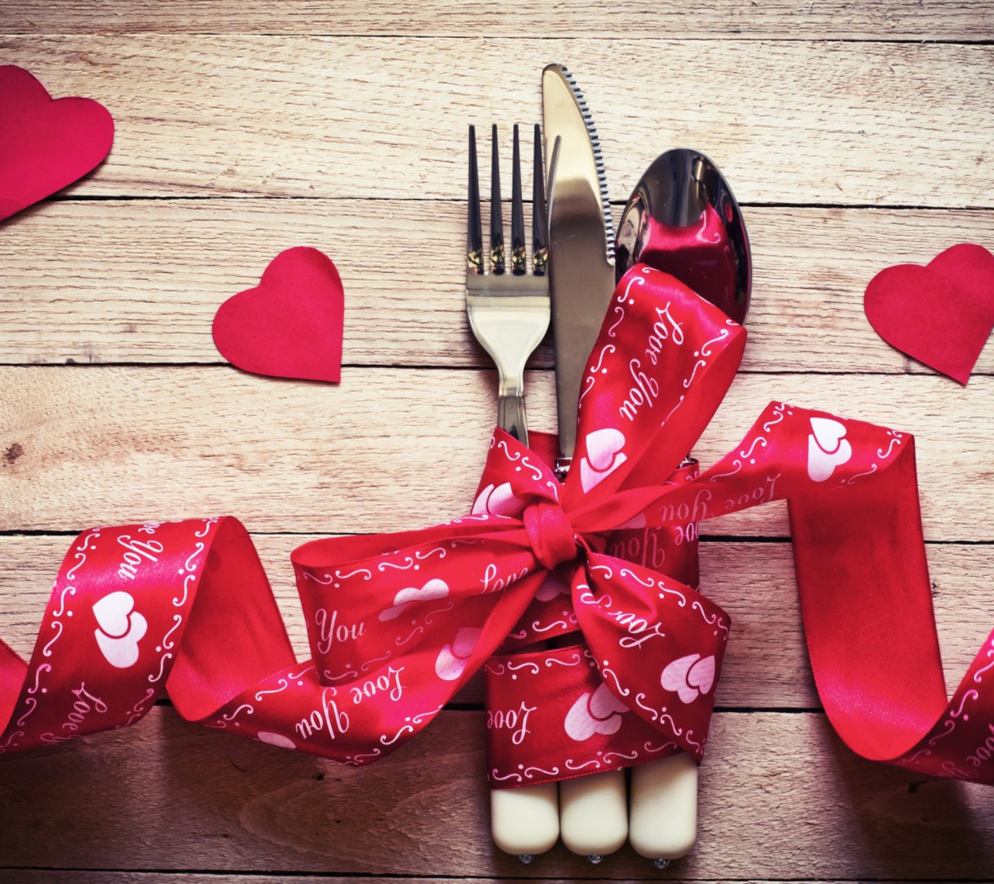 Das Valentine's Dinner Wallpaper 1440x1280