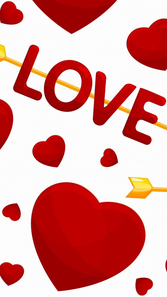 Fondo de pantalla Love Texture 640x1136