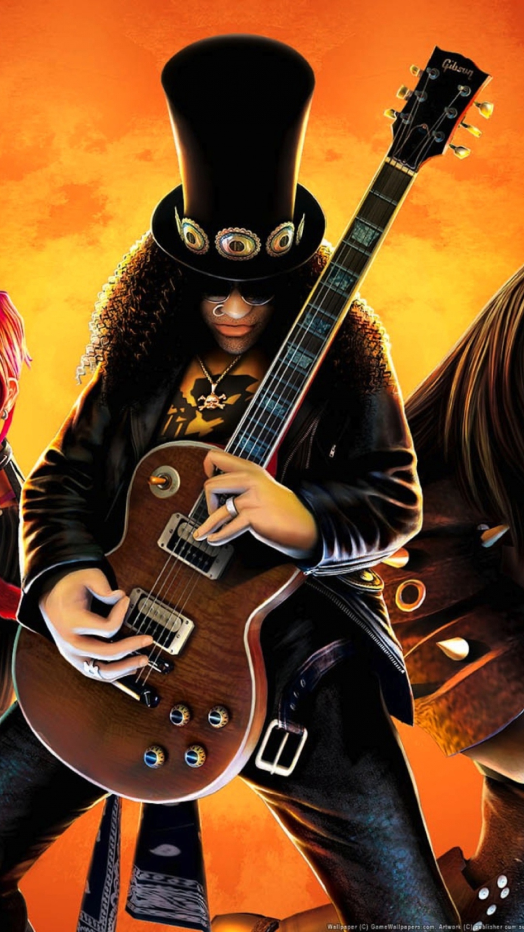 Fondo de pantalla Guitar Hero Warriors Of Rock 1080x1920