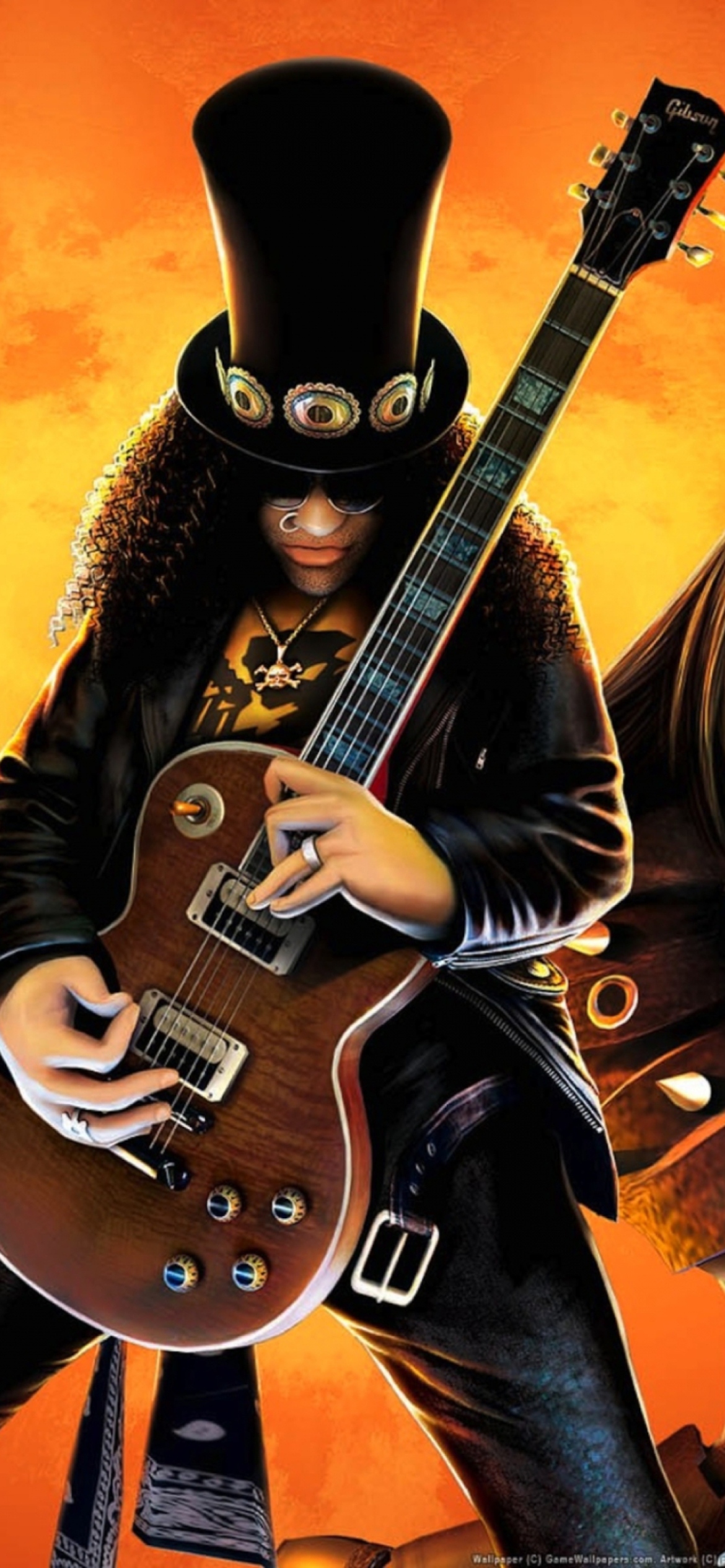 Das Guitar Hero Warriors Of Rock Wallpaper 1170x2532