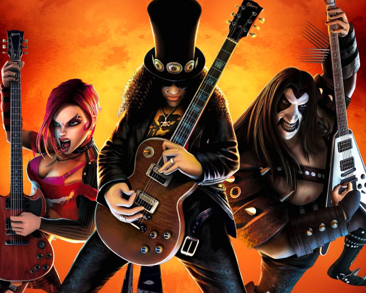 Guitar Hero Warriors Of Rock wallpaper 1280x1024