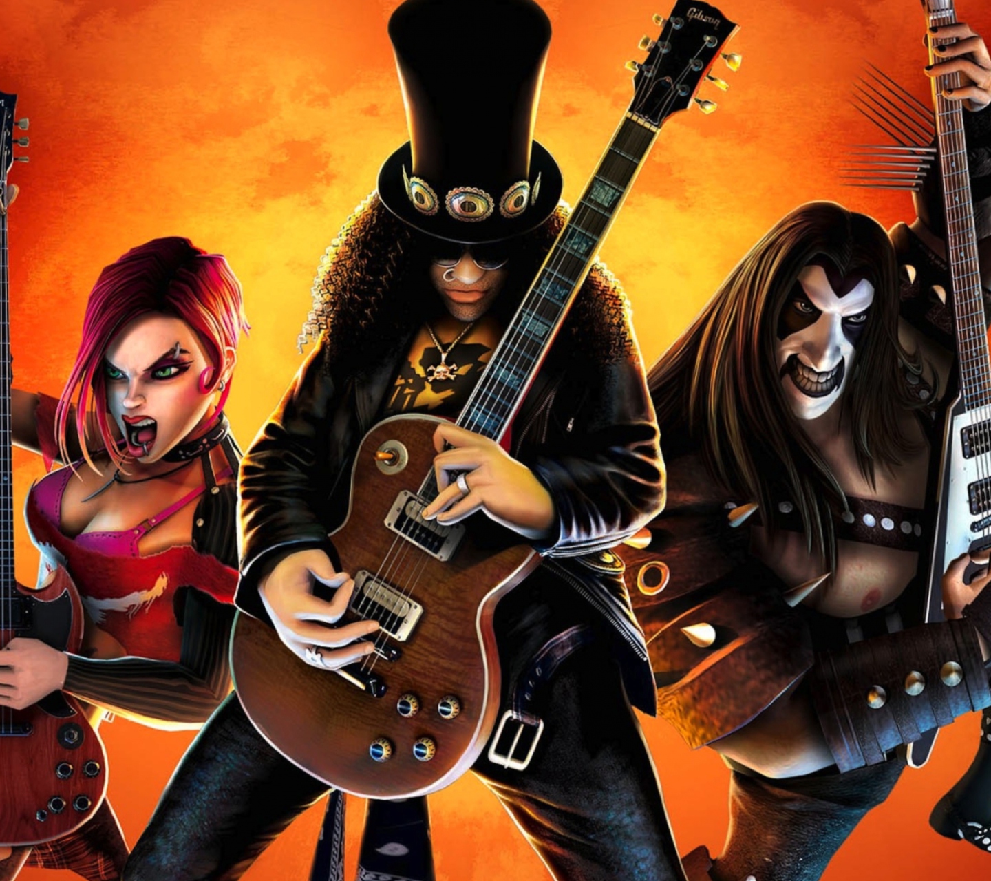 Das Guitar Hero Warriors Of Rock Wallpaper 1440x1280