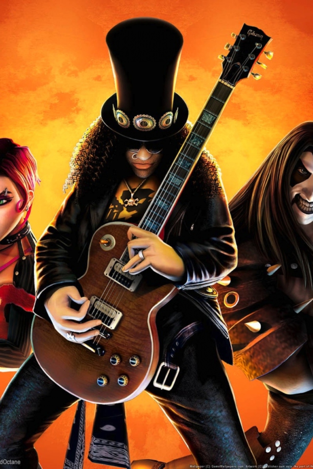 Guitar Hero Warriors Of Rock wallpaper 640x960
