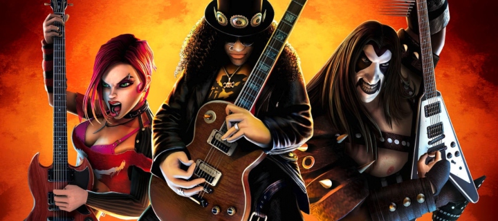 Sfondi Guitar Hero Warriors Of Rock 720x320