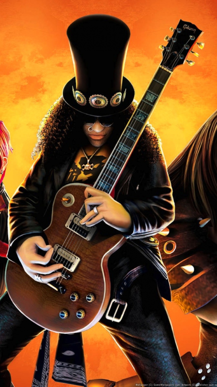 Guitar Hero Warriors Of Rock wallpaper 750x1334
