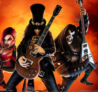 Kostenloses Guitar Hero Warriors Of Rock Wallpaper für iPad 2