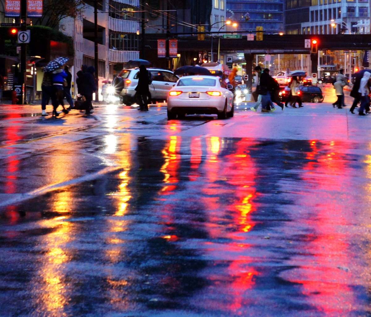 Wet City Streets screenshot #1 1200x1024