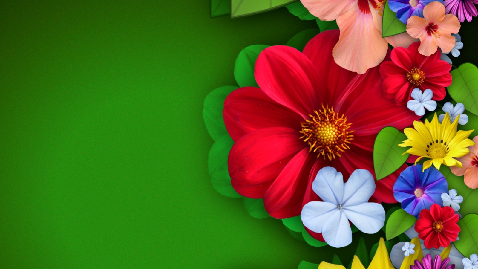 Flowers screenshot #1 1600x900