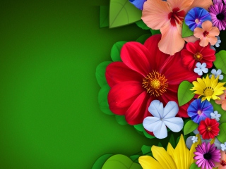 Flowers screenshot #1 320x240