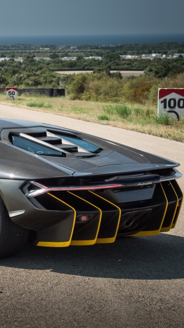Fondo de pantalla Lamborghini Centenario LP 770 4 360x640