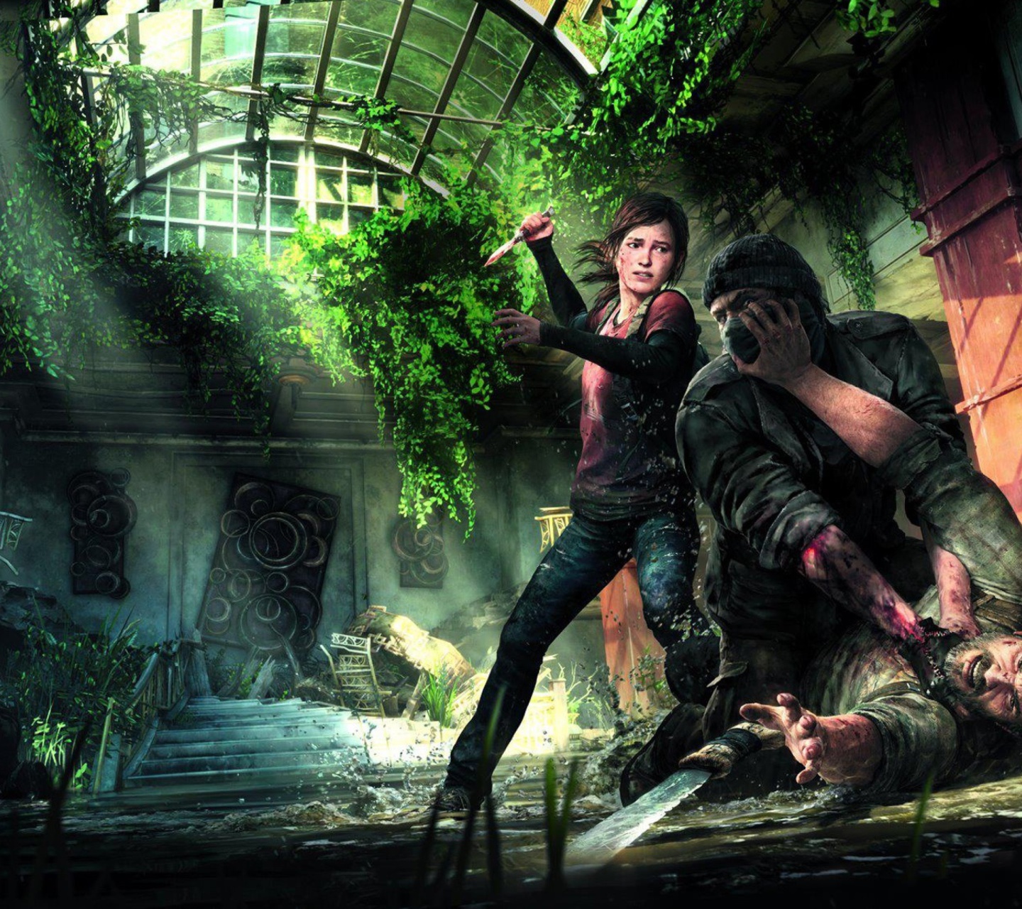Обои The Last Of Us Naughty Dog for Playstation 3 1440x1280