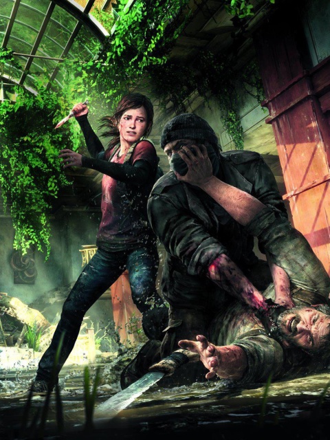 Sfondi The Last Of Us Naughty Dog for Playstation 3 480x640