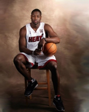 Dwyane Wade - Miami Heat screenshot #1 176x220