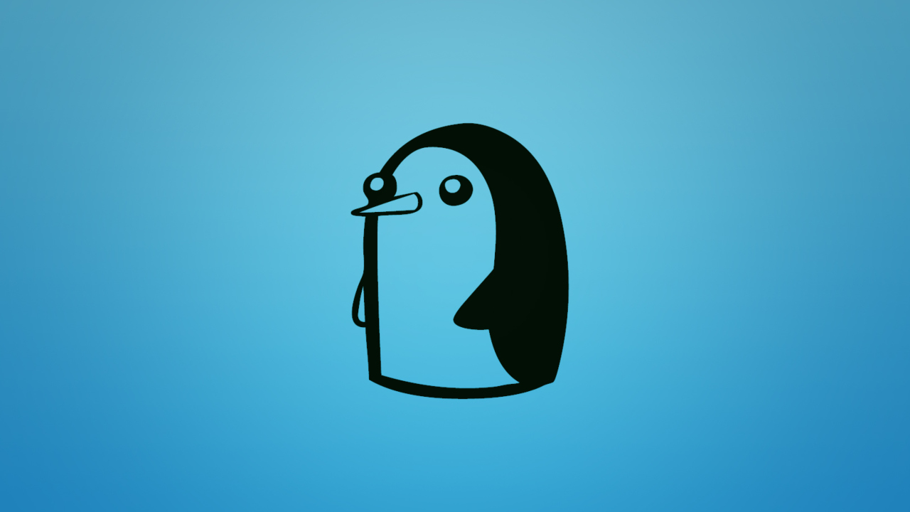 Fondo de pantalla Adventure Time - Penguin 1280x720