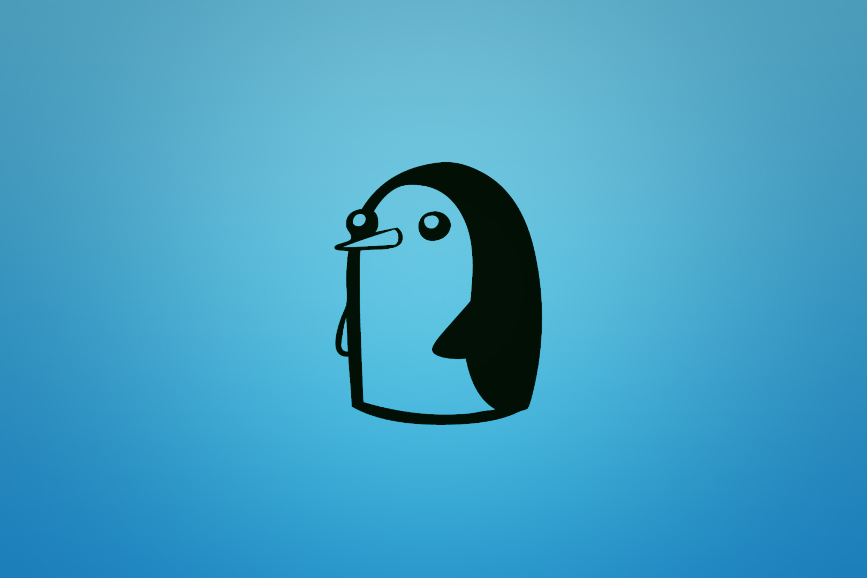 Screenshot №1 pro téma Adventure Time - Penguin 2880x1920