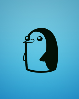 Adventure Time - Penguin - Obrázkek zdarma pro 640x1136