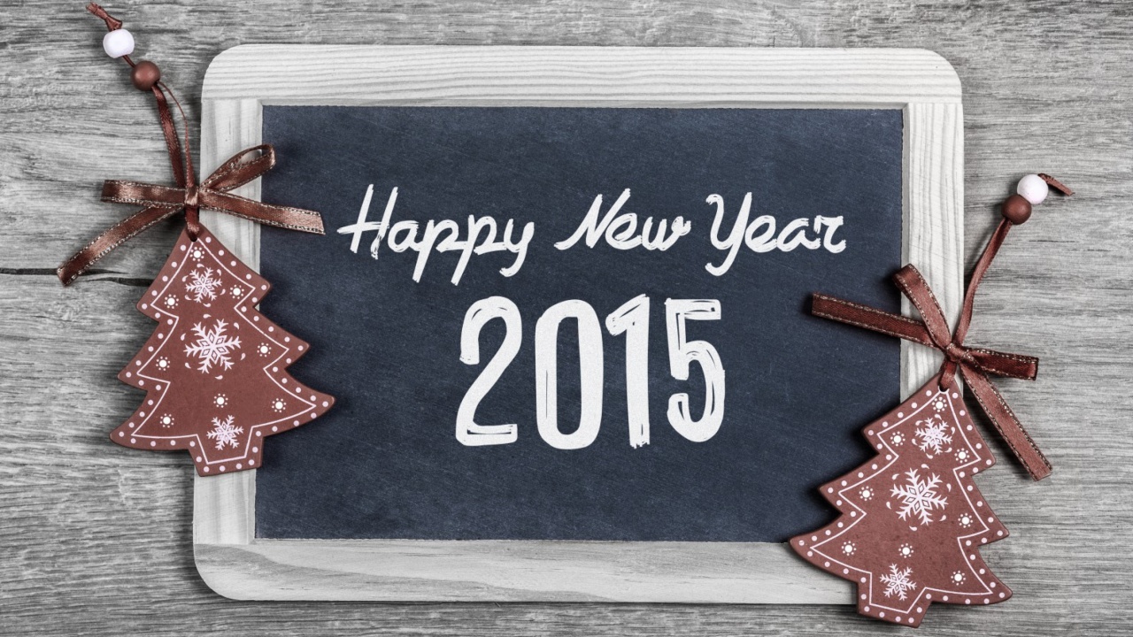 Happy New Year 2015 wallpaper 1280x720