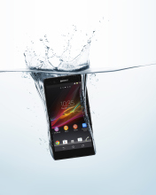 Screenshot №1 pro téma Sony Xperia Z In Water Test 176x220