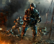 Warface Game wallpaper 176x144