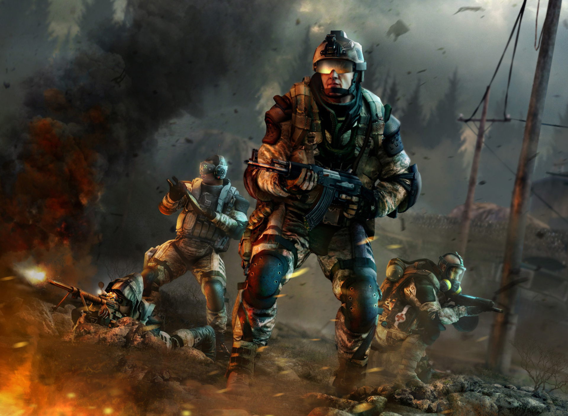 Fondo de pantalla Warface Game 1920x1408