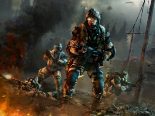 Warface Game screenshot #1 320x240