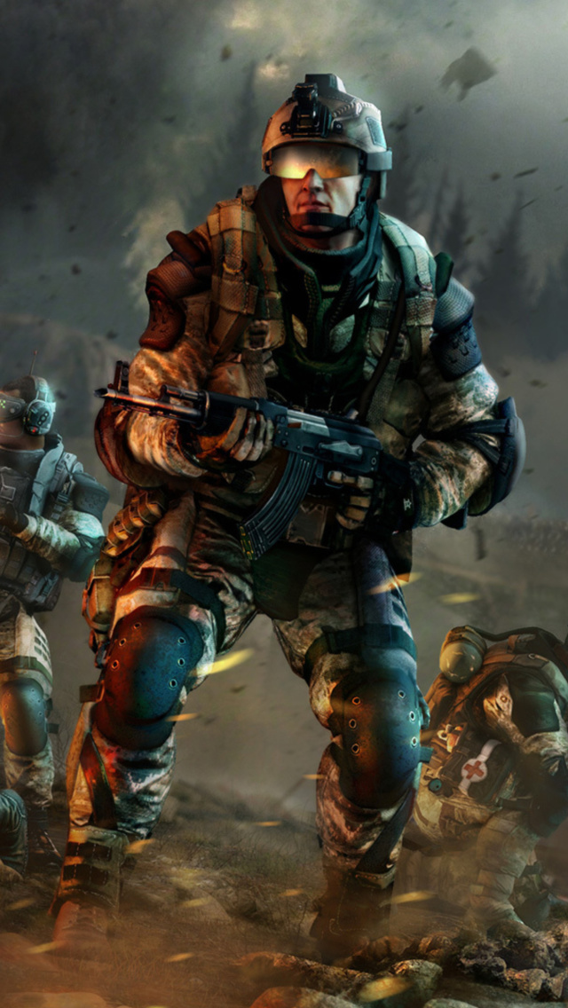 Warface Game wallpaper 640x1136