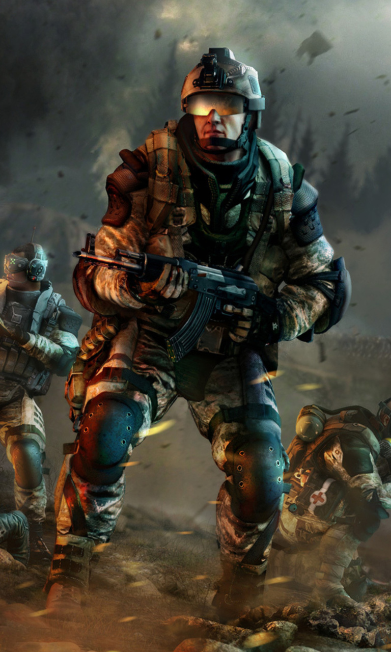 Warface Game wallpaper 768x1280