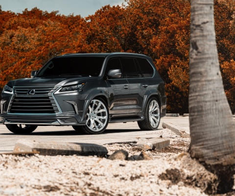 Lexus LX570 wallpaper 480x400