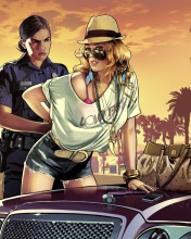 Das 2013 Grand Theft Auto Gta Wallpaper 176x220