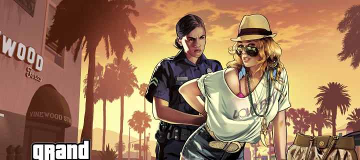 2013 Grand Theft Auto Gta wallpaper 720x320