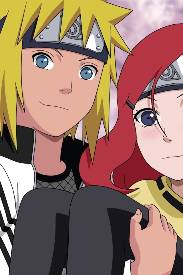 Das Minato Namikaze And Kushina Uzumaki Wallpaper 640x960