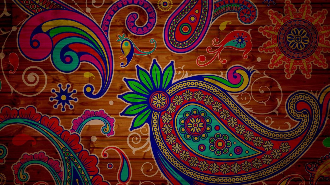 Nice Patterns wallpaper 1366x768