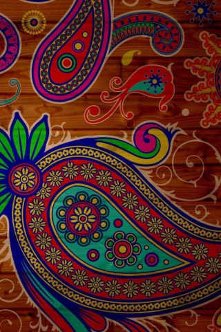Das Nice Patterns Wallpaper 320x480