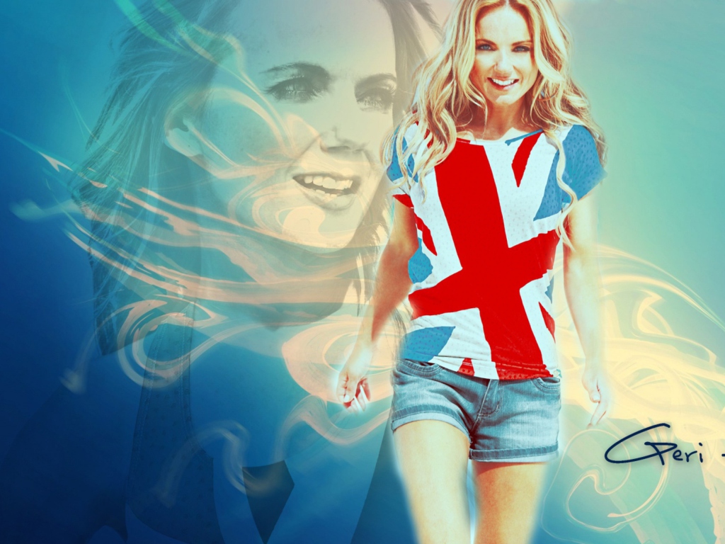 Geri Halliwell wallpaper 1024x768