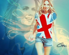 Fondo de pantalla Geri Halliwell 220x176