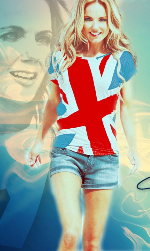 Geri Halliwell screenshot #1 480x800