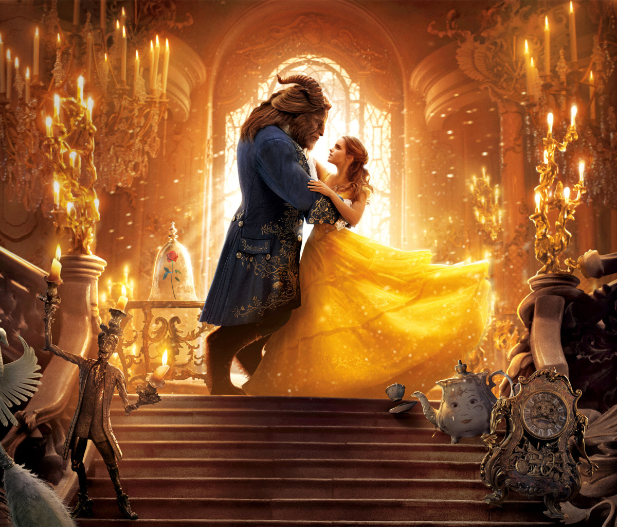 Das Beauty and the Beast HD Wallpaper 1200x1024