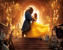 Beauty and the Beast HD wallpaper 220x176